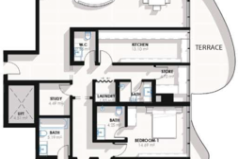 Meydan, Dubai, BAE’de satılık daire 1 yatak odası, 84 m&sup2; No 704343 - fotoğraf 13
