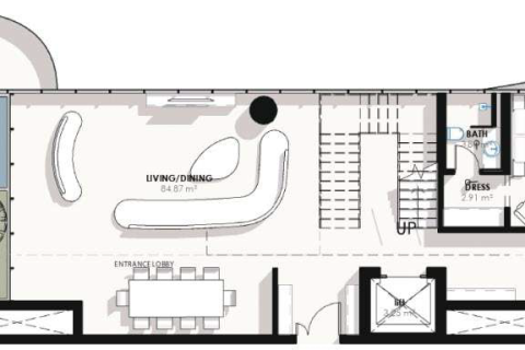 Meydan, Dubai, BAE’de satılık daire 1 yatak odası, 84 m&sup2; No 704343 - fotoğraf 15