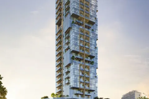 Huoneisto Jumeirah Village Circle, Dubai, Arabiemiraatit 2 makuuhuonetta, 107 m2 № 739071 - kuva 2