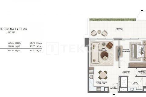 Müüa korter asukohaga Dubai, AÜE: 3 magamistoaga, 180 m² Nr 617405 - pilt 12