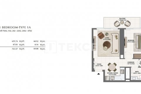 Müüa korter asukohaga Dubai, AÜE: 3 magamistoaga, 180 m² Nr 617405 - pilt 11