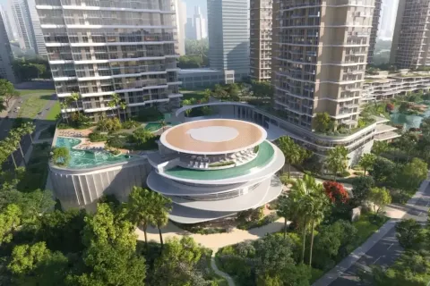 Пәтер Jumeirah Islands, Дубай, БАӘ-да 2 жатын бөлмелер, 122.26 м² № 752412