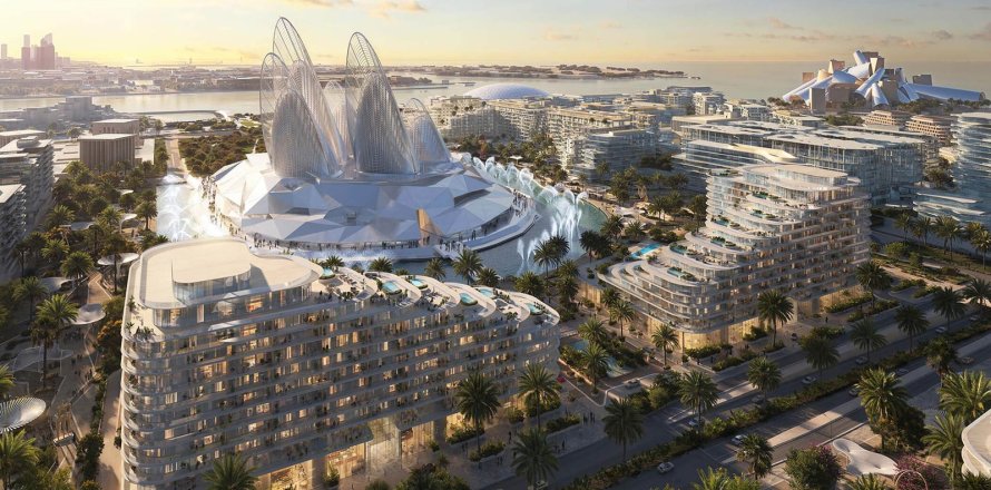 Apartament në Saadiyat Island, Abu Dhabi, Emiratet e Bashkuara Arabe 1 dhomë gjumi № 704518
