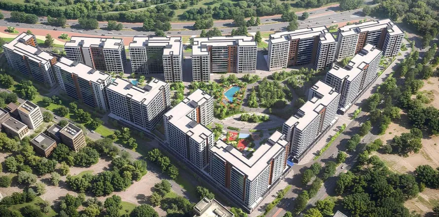 Dubai, BAE’de daire 1 yatak odası, 58 m&sup2; No 729213