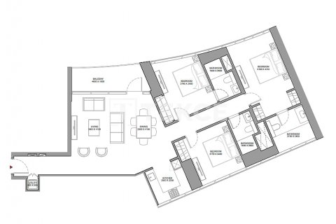 Apartmán v Dubai, SAE 2 spálne, 114 m2 č. 583117 - Fotografia 4
