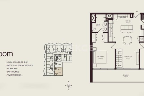 Leilighet til salgs i Jumeirah Village Circle, Dubai, Emiratene 3 soverom, 170 kvm Nr. 739941 - Foto 23
