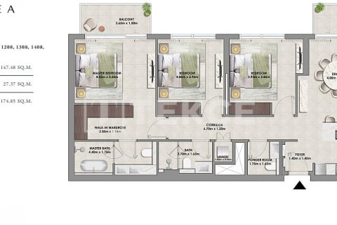 Apartamento para venda em Dubai Hills Estate, Dubai, EAU 3 quartos, 188 m2 № 684698 - foto 16