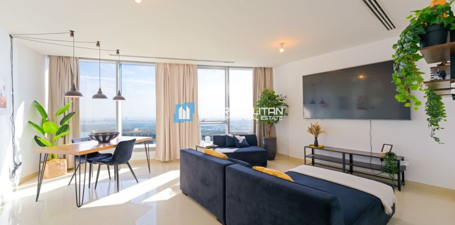 Apartament në Al Reem Island, Abu Dhabi, Emiratet e Bashkuara Arabe 1 dhomë gjumi, 84.9 m2. № 684697