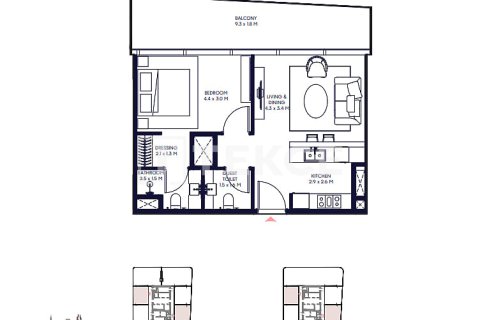 Appartamento in vendita a Dubai, EAU 2 camere da letto, 119 mq. № 684701 - foto 23