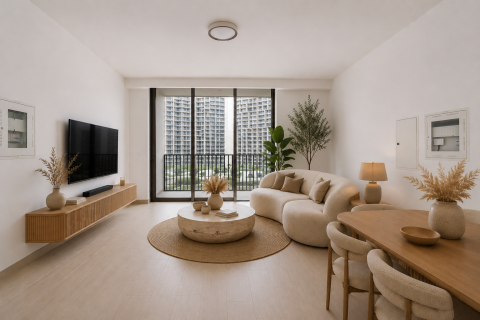Apartman u gradu Jumeirah Village Circle, Dubai, UAE 3 spavaće sobe, 120.61 m2 Br. 757442