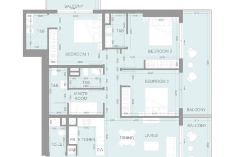 Купити квартиру в Jumeirah Village Triangle, Дубай, ОАЕ 1 кімната, 52м2, № 732354 - фото 10