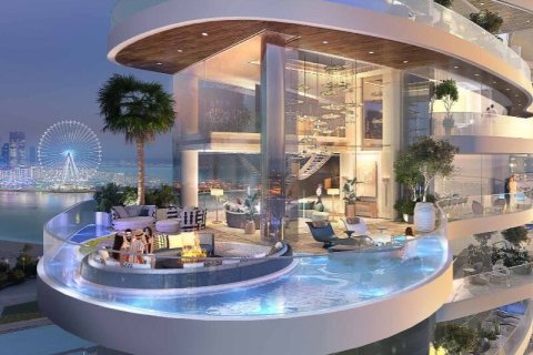 Střešní byt v Dubai Harbour, SAE 4 ložnice, 928 m² Č.: 715234 - fotografie 4