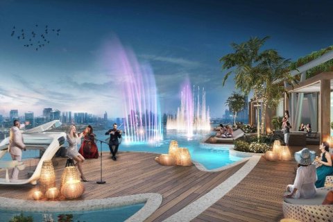 Střešní byt v Dubai Harbour, SAE 4 ložnice, 928 m² Č.: 715234 - fotografie 3