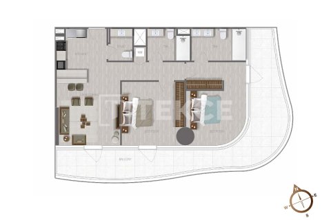Apartment til salg i Al Reem Island, Abu Dhabi, UAE 2 soveværelser, 139 kvm № 695664 - foto 25