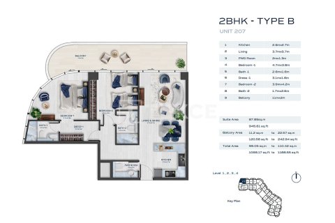 Купити квартиру в Al Marjan Island, Рас-эль-Хайма, ОАЕ 4 кімнати, 290м2, № 693311 - фото 23