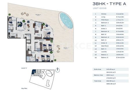 Apartamento para venda em Al Marjan Island, Ras Al Khaimah, EAU 1 quarto, 56 m2 № 693309 - foto 24