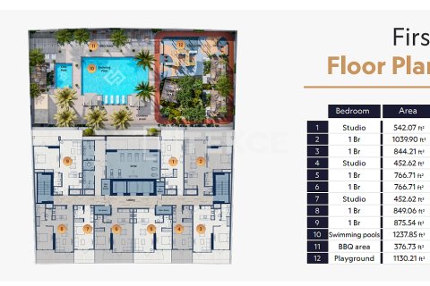 Jumeirah Village Circle、Dubai、UAE にあるマンション販売中 2ベッドルーム、122 m2、No693304 - 写真 12