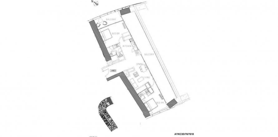 Apartment sa SAFA TWO sa Al Safa, Dubai, UAE 2 silid-tulugan, 180.24 sq.m. № 294964