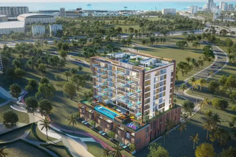 Apartmen di Dubai, UAE 1 bilik tidur, 91.31 meter persegi № 752820 - foto 8