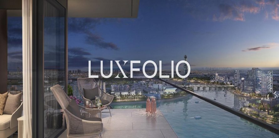 Apartemen di Dubai Creek Harbour (The Lagoons), UEA 2 kamar tidur, 106 m2 nomor 627432