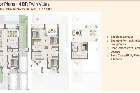 Villetta a schiera in vendita a The Valley, Dubai, EAU 3 camere da letto, 346 mq. № 704634 - foto 6