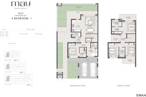 Townhouse sa Arabian Ranches, Dubai, UAE 3 silid-tulugan, 184 sq.m. № 704633 - larawan 10