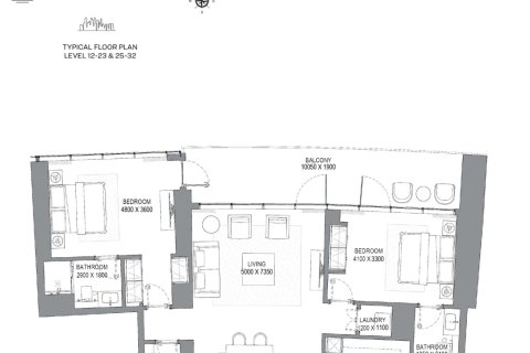 Wohnung zum Verkauf in Dubai Harbour, Dubai, VAE 1 Schlafzimmer, 80 m2 Nr. 704637 - Foto 6