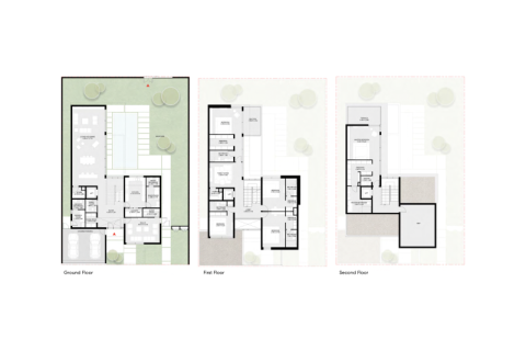 Városi lakóépület itt: Jumeirah Golf Estates, Dubai, EAE, 3 hálószoba, 295 m², azonosító: 689794 - fénykép 11