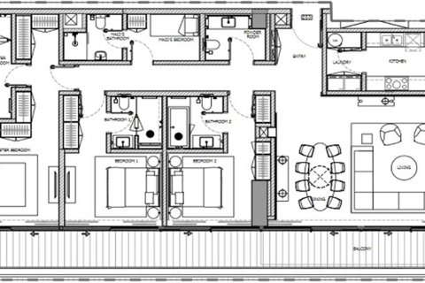 Dzīvoklis Dubaijā, AAE 1 istaba, 48 m2 Nr. 704306 - attēls 12