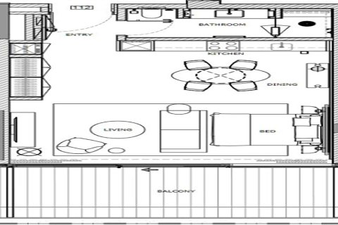 Dzīvoklis Dubaijā, AAE 1 istaba, 48 m2 Nr. 704306 - attēls 9