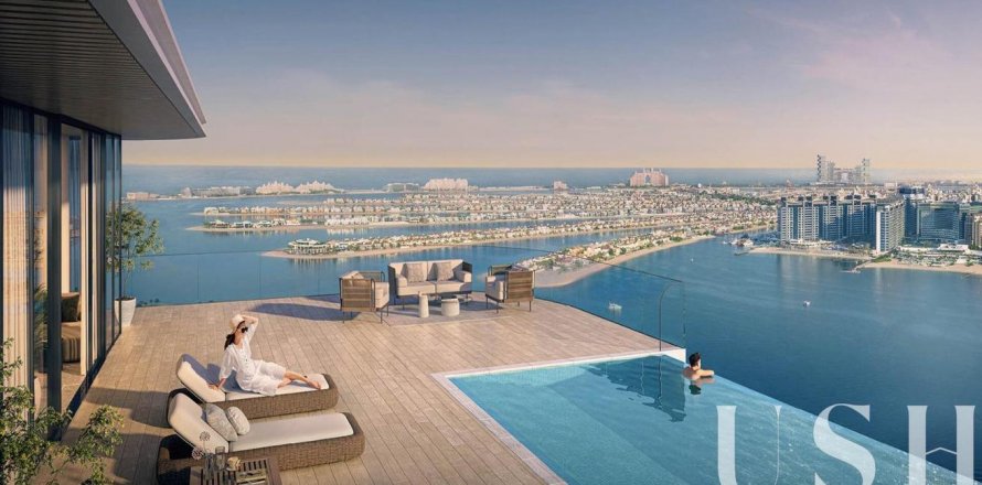 Пентхаус Dubai Harbour, Дубай, БАӘ-да 4 жатын бөлмелер, 415 м² № 620596