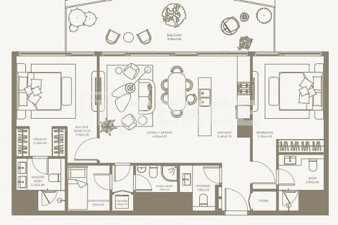 Attico in vendita a Umm Al Quwain, EAU 3 camere da letto, 428 mq. № 692017 - foto 23