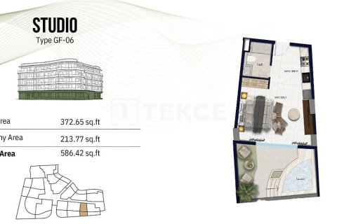 Appartement te koop in Jumeirah Village Circle, Dubai, VAE 2 slaapkamers, 96 vr.m., nr 692018 - foto 19