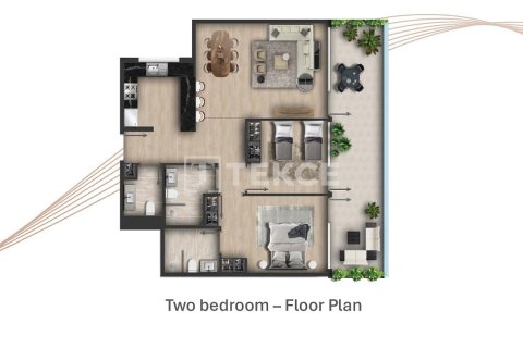 Apartman u Jumeirah Village Circle, Dubai, UAE 1 spavaća soba, 78 m2 Br. 692019 - fotografija 19