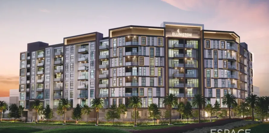 Apartmen di Arjan, Dubai, UAE 1 bilik tidur, 83 meter persegi № 738008