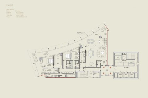 Apartment sa FOUR SEASONS RESIDENCES sa DIFC, Dubai, UAE 3 silid-tulugan, 475 sq.m. № 704970 - larawan 7