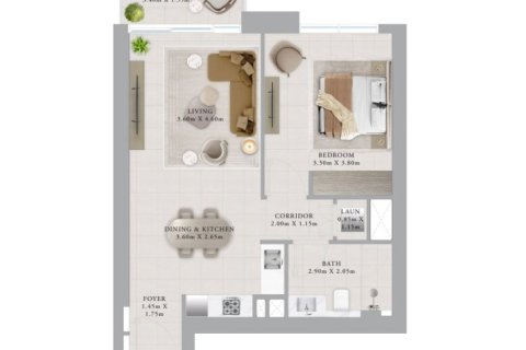 Appartement te koop in Dubai Creek Harbour (The Lagoons), Dubai, VAE 1 slaapkamer, 70 vr.m., nr 704971 - foto 10