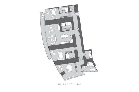 Lakás a SIX SENSES RESIDENCES lakóparkban itt: Dubai Marina, EAE, 2 hálószoba, 186 m², azonosító: 704974 - fénykép 24
