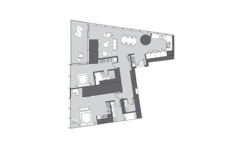 Lakás a SIX SENSES RESIDENCES lakóparkban itt: Dubai Marina, EAE, 2 hálószoba, 186 m², azonosító: 704974 - fénykép 23