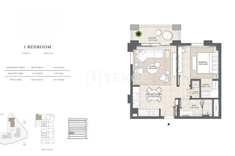 Apartamento en venta en Dubai, EAU 3 dormitorios, 157 m2 № 680107 - foto 17