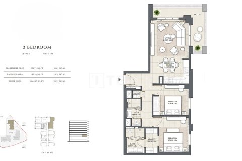 Apartamento en venta en Dubai, EAU 3 dormitorios, 157 m2 № 680107 - foto 19