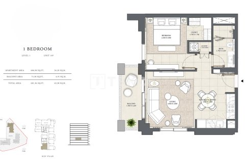 Apartamento en venta en Dubai, EAU 3 dormitorios, 157 m2 № 680107 - foto 23