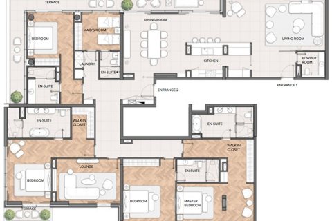 آپارتمان برای فروش در  Dubai Marina، Dubai، امارات متحده عربی  1 خوابه ، 78 متر مربع ، شماره 704839 - تصویر 15