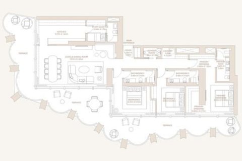 Apartment sa EDEN HOUSE sa Jumeirah, Dubai, UAE 1 silid-tulugan, 105 sq.m. № 704840 - larawan 20