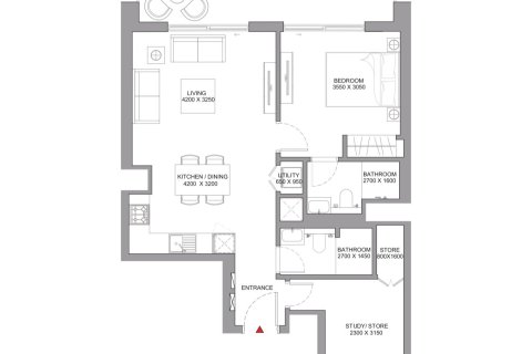 Apartmán v SKYSCAPE AVENUE v Nadd Al Sheba, Dubai, SAE 1 spálňa, 69 m2 č. 704964 - Fotografia 11