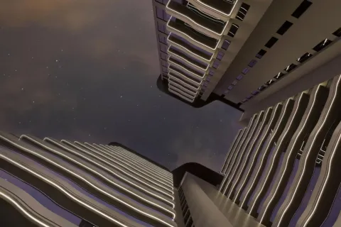 Apartemen di Dubai, UEA 1 ruangan, 39.21 m2 nomor 753212