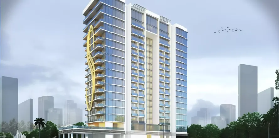 Huoneisto Business Bay, Dubai, Arabiemiraatit 1 makuuhuone, 52 m2 № 729131