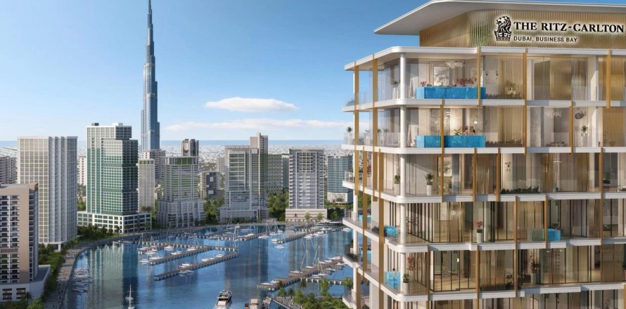 Apartament w Business Bay, Dubai, ZEA 4 sypialnie, 529 mkw. nr 599238
