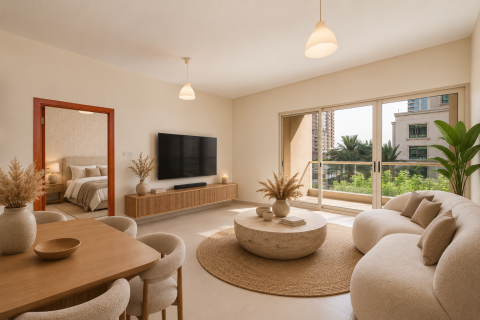 Apartemen di Greens, Dubai, UEA 1 kamar tidur, 68.7 m2 nomor 759787