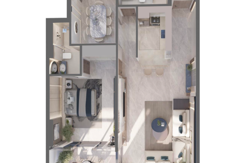Leilighet til salgs i Jumeirah Village Circle, Dubai, Emiratene 1 rom, 40 kvm Nr. 732809 - Foto 6